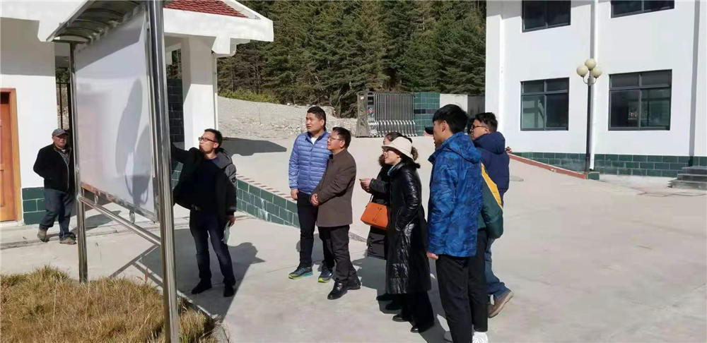 市領(lǐng)導(dǎo)蒞臨我吉隆縣對(duì)污水處理廠開(kāi)展檢查及督導(dǎo)工作